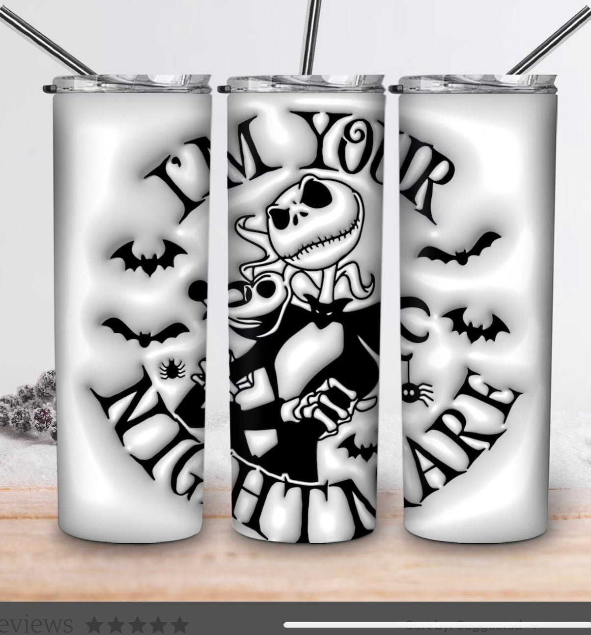 20oz Halloween Designs