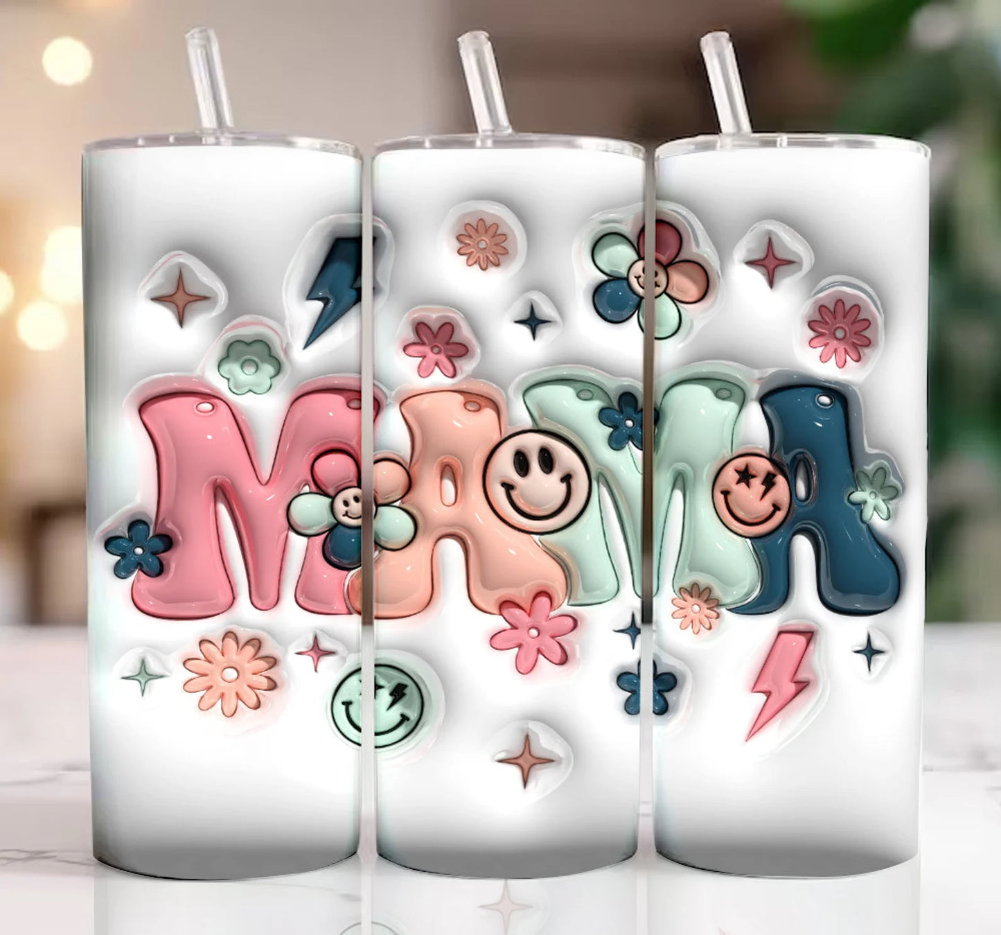 20oz 3D MaMa Tumbler