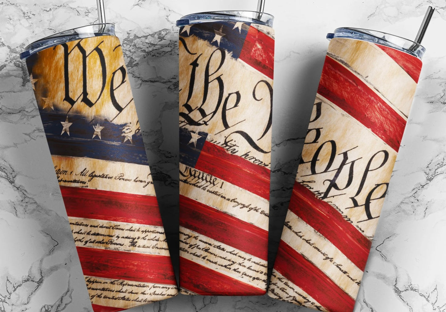 20oz Patriotic Tumblers