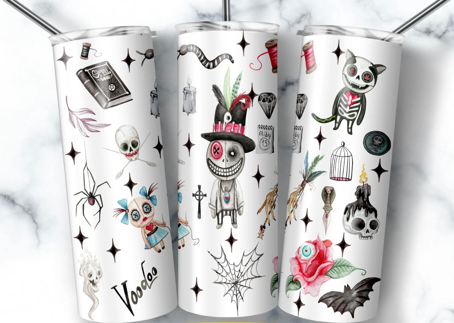 20oz Halloween Designs