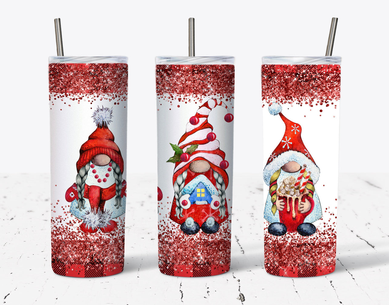 1a  Christmas Designs For 20 & 30oz Sublimation ONLY