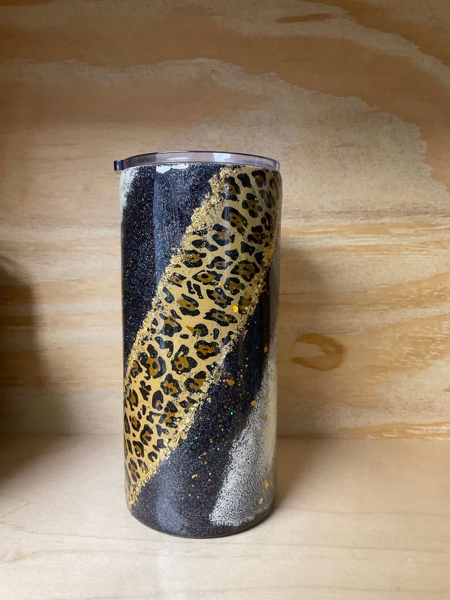 1 - 22oz Fatty Witch Please Leopard Print Themed Tumbler