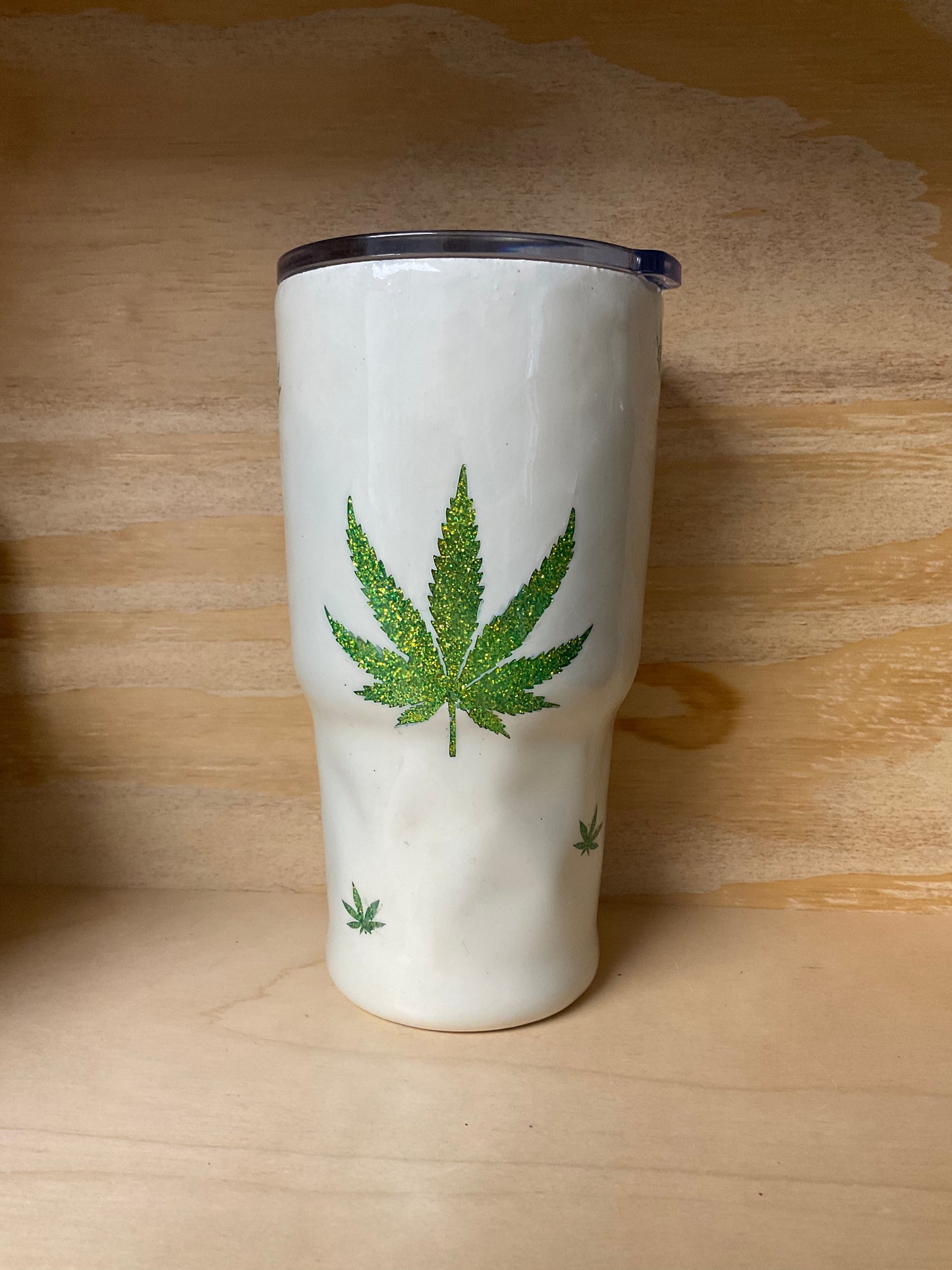 1 - 30oz Plant Leaf Themed Tumbler