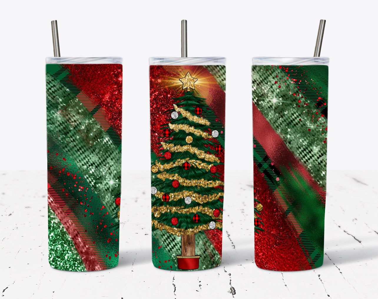 1a  Christmas Designs For 20 & 30oz Sublimation ONLY