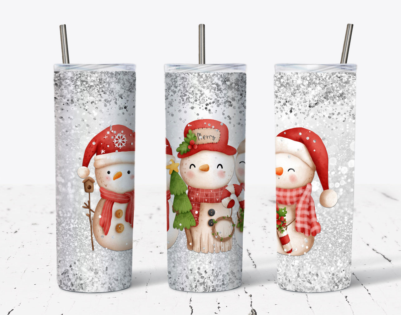 1a  Christmas Designs For 20 & 30oz Sublimation ONLY